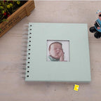 20page DIY Photo album Baby Growth Beautifully Decorated Paper Album Kids Memory Book Scrapbooking Polaroid Book Album Gifts For New Parents Baby Shower Stevvex