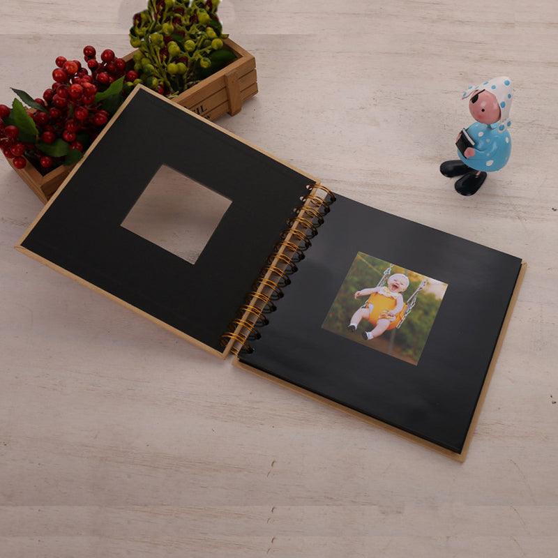 20page DIY Photo album Baby Growth Beautifully Decorated Paper Album Kids Memory Book Scrapbooking Polaroid Book Album Gifts For New Parents Baby Shower Stevvex