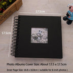 20page DIY Photo album Baby Growth Beautifully Decorated Paper Album Kids Memory Book Scrapbooking Polaroid Book Album Gifts For New Parents Baby Shower Stevvex