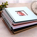 20page DIY Photo album Baby Growth Beautifully Decorated Paper Album Kids Memory Book Scrapbooking Polaroid Book Album Gifts For New Parents Baby Shower Stevvex