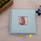 20page DIY Photo album Baby Growth Beautifully Decorated Paper Album Kids Memory Book Scrapbooking Polaroid Book Album Gifts For New Parents Baby Shower Stevvex