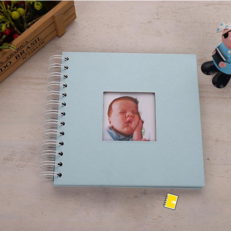 20page DIY Photo album Baby Growth Beautifully Decorated Paper Album Kids Memory Book Scrapbooking Polaroid Book Album Gifts For New Parents Baby Shower Stevvex