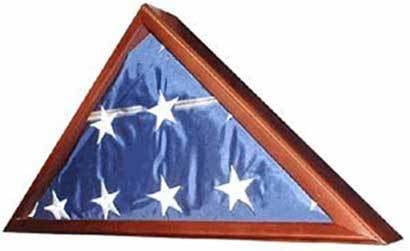 Veteran Flag Display Case with glass front The Military Gift Store