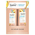 Suave Moroccan Oil Infusion Shampoo and Conditioner Set; 18 oz; 2 Pack