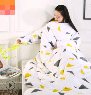 Winter Lazy Quilt with Sleeves Pi-Mart