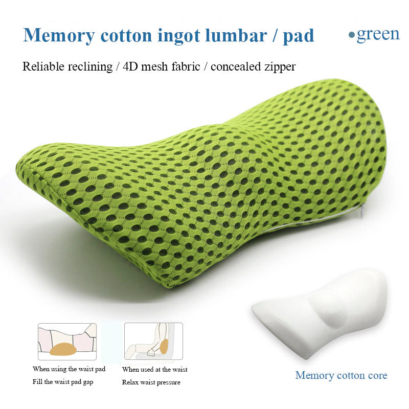 Lumbar Support Pillow For Side Sleepers Pregnancy Relieve Hip Coccyx Sciatica Pain Machine Chair Back Cushion Waist Car Seat Pi-Mart