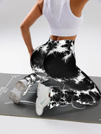 High-Waist Tummy Control Flare Yoga leggings For Women - SJB-DIAMOND ELITES