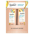 Suave Moroccan Oil Infusion Shampoo and Conditioner Set; 18 oz; 2 Pack