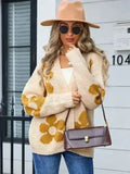 Angel Wings Flower Open Front Long Sleeve Cardigan - Trendy & Comfortable - SJB-DIAMOND ELITES