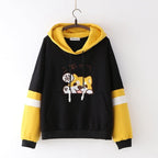Puppy print long sleeve hoodie Pi-Mart