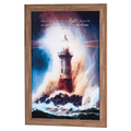 Stormy Lighthouse Framed Wall Art Lootquake LLC