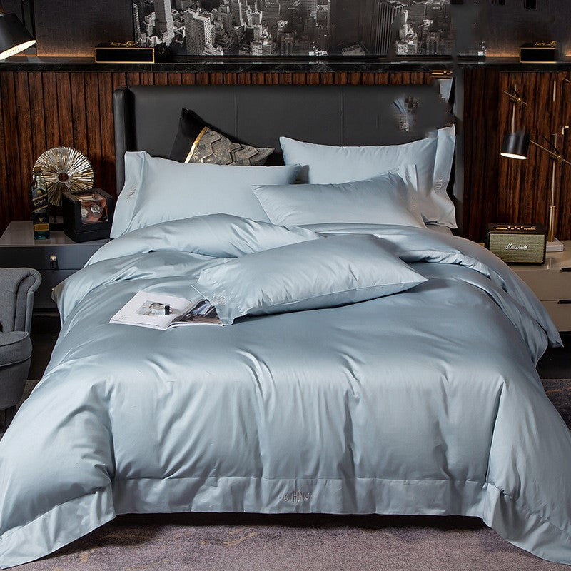 Four-piece long-staple cotton cotton duvet cover sheet Pi-Mart