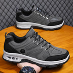 Casual Air Cushion Mesh Shoes Men Outdoor Breathable  Lace-up Sneakers Running Sports Shoes Pi-Mart