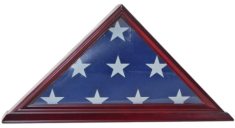4' X 6' Flag Display Case Flag Storage Shadow Box Frame The Military Gift Store