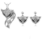 Fox necklace earring set Pi-Mart
