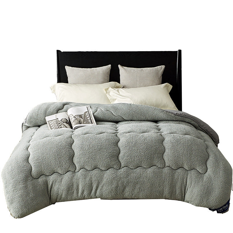 Australian lamb wool winter quilt thickened warm quilt Pi-Mart
