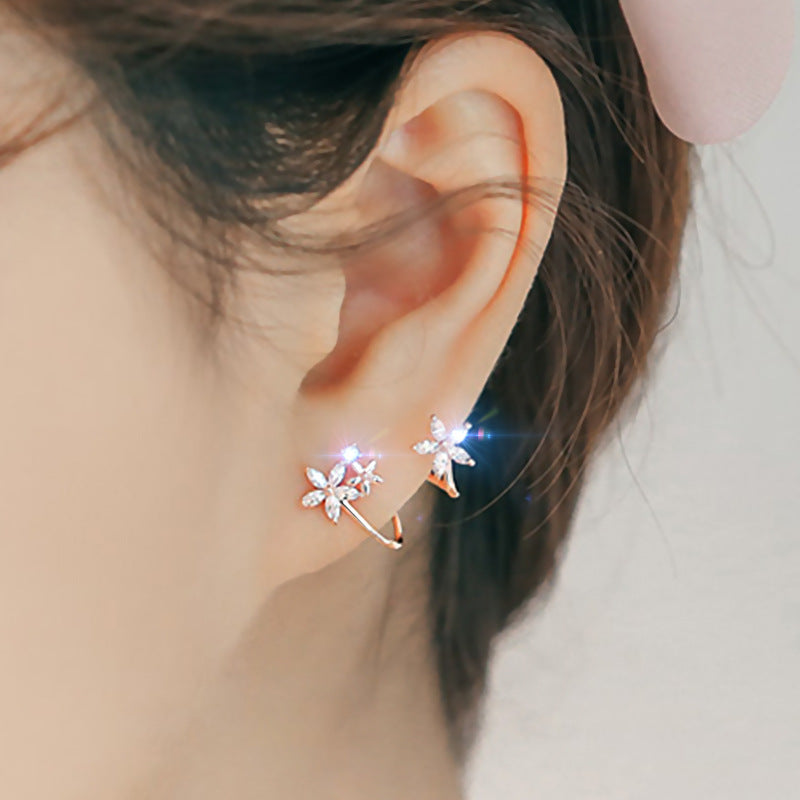Earring short hair earrings Pi-Mart