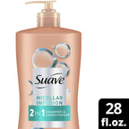 Suave Micellar Infusion 2-in-1 Shampoo and Conditioner For All Hair Types; 28 fl oz EasyOptionXY LLC