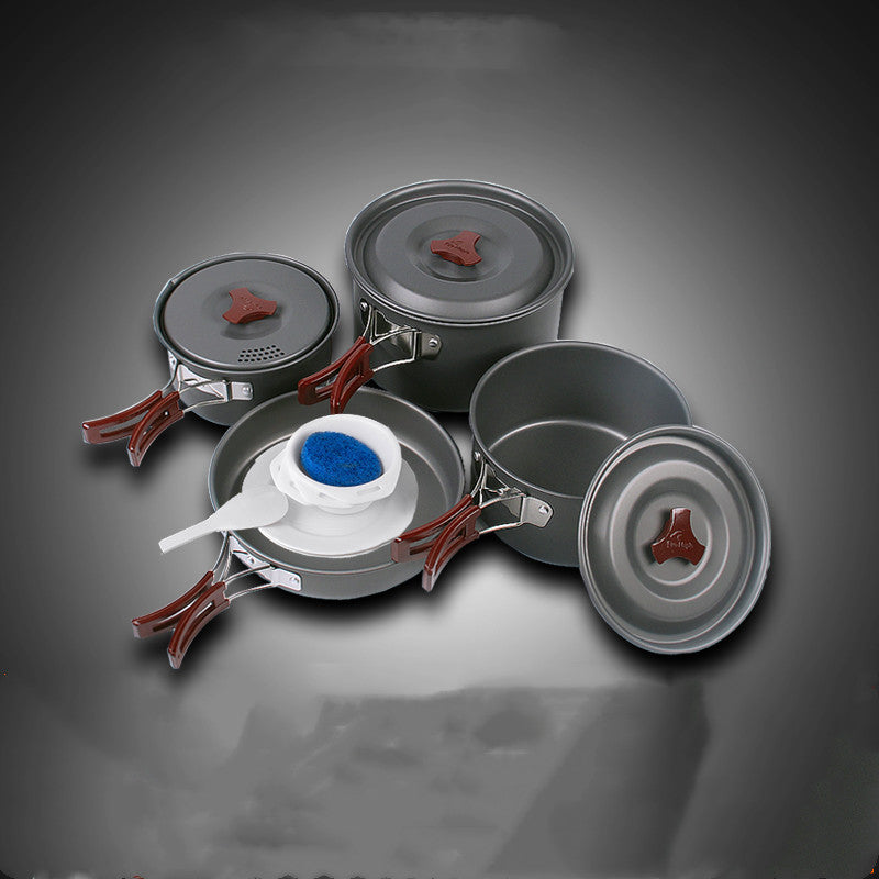 Picnic cookware set camping pot set camping pot Pi-Mart