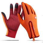 Winter Gloves Touch Screen Riding Motorcycle Sliding Waterproof Sports Gloves With Fleece Pi-Mart