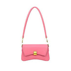 Elegant Small Crossbody Bag Female White – Simple Fashion Shoulder Bag with Modern Square Design