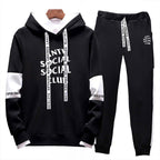 Hooded sweatshirt sports and leisure suit Pi-Mart