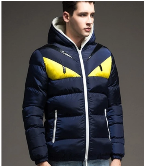 New Winter Cotton-Padded Jacket For Young Men