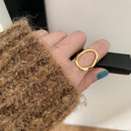 Mesh red adjustable Japanese ring