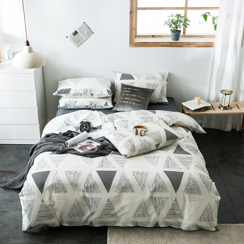 Check cotton bedding Pi-Mart
