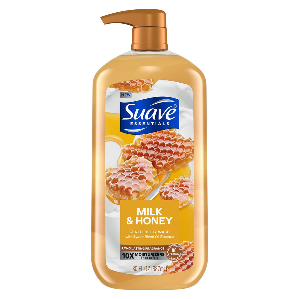 Suave Essentials Gentle Body Wash; Milk & Honey; 30 oz EasyOptionXY LLC