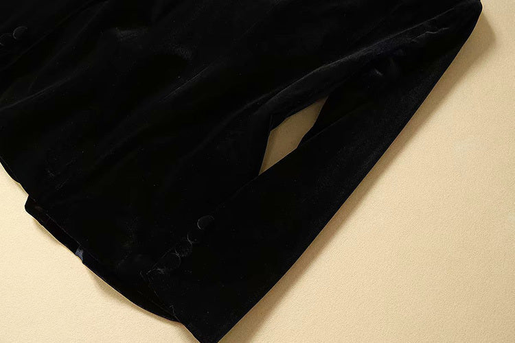 Velvet professional suit high-end women Pi-Mart