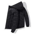Winter cotton-padded casual coat jacket hooded