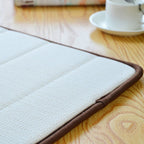 Home Bath Mat Coral Fleece Bathroom Carpet Water Absorption Non-slip Memory Foam Absorbent Washable Rug Toilet Floor Mat Pi-Mart