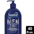 Suave Professionals 3-in-1 Shampoo; Conditioner & Body Wash for Men; 40 fl oz EasyOptionXY LLC