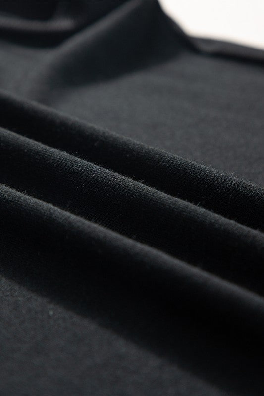Ribbed V Neck Tank THRIXINE