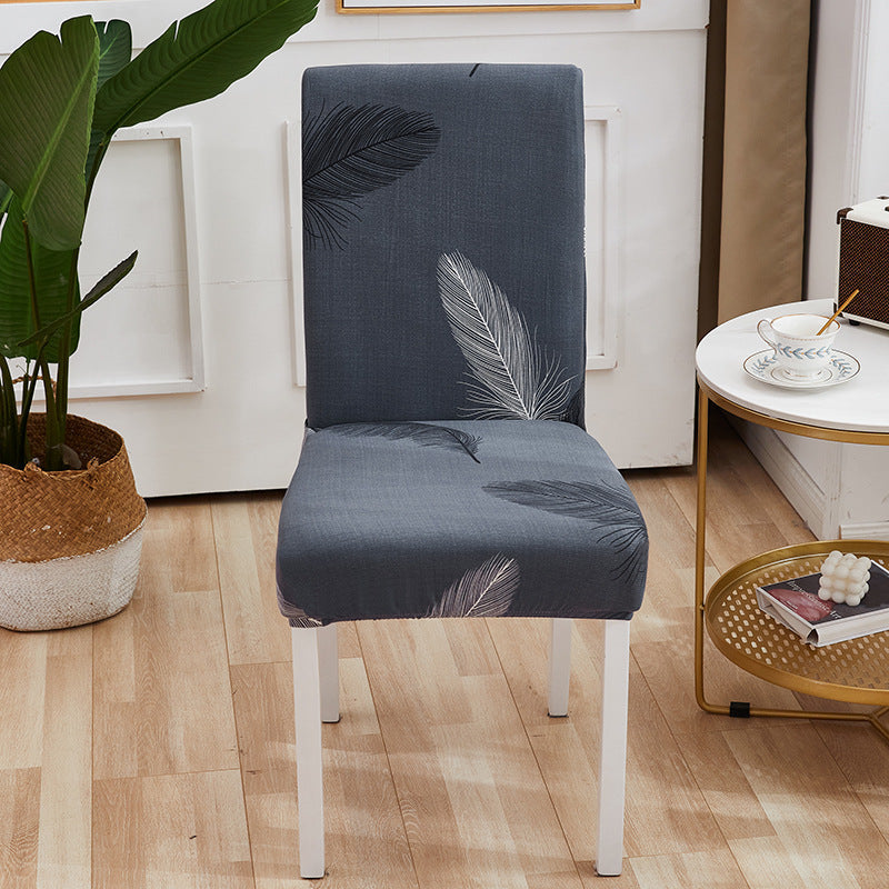 Chair Cover Cover Nordic Thick Elastic One Set Bedroom Hotel Restaurant Stool Cover Pi-Mart