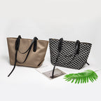 Women hobo bag classic style waterproof micro fabric SHOMICOBOUTIQUE