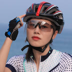 Bicycle Equipment Helmet Summer Men And Women With Lights Lootquake LLC