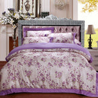 Pure cotton jacquard four-piece bedding Pi-Mart