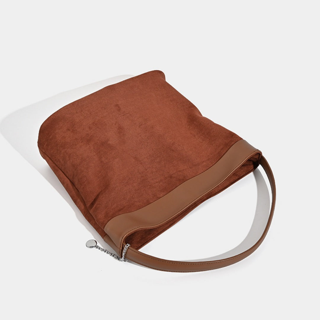Design suede bucket bag, suede hobo bag for women, vintage minimalist tote hobo bag for women - SJB-DIAMOND ELITES