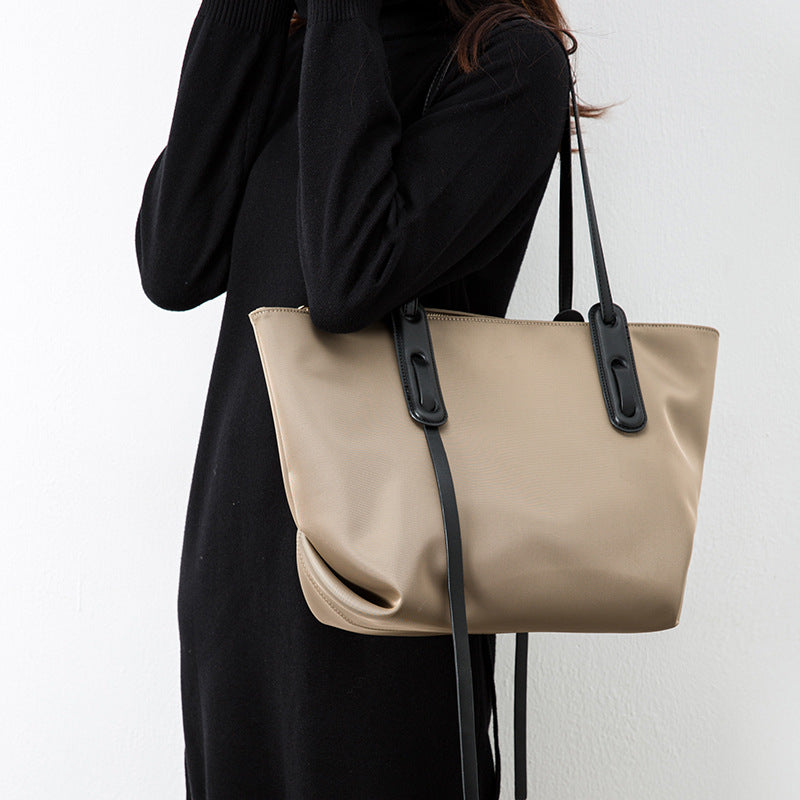 Women hobo bag classic style waterproof micro fabric SHOMICOBOUTIQUE