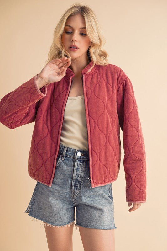 Kendl Quilted Jacket THRIXINE