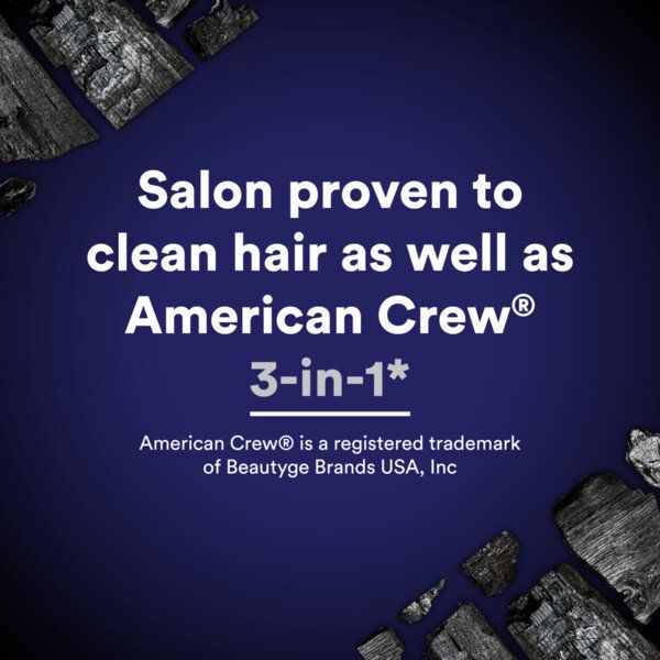 Suave Professionals 3-in-1 Shampoo; Conditioner & Body Wash for Men with Charcoal; 40 fl oz EasyOptionXY LLC