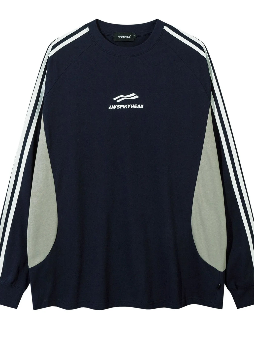 Men's Striped Long Sleeve Sweatshirt