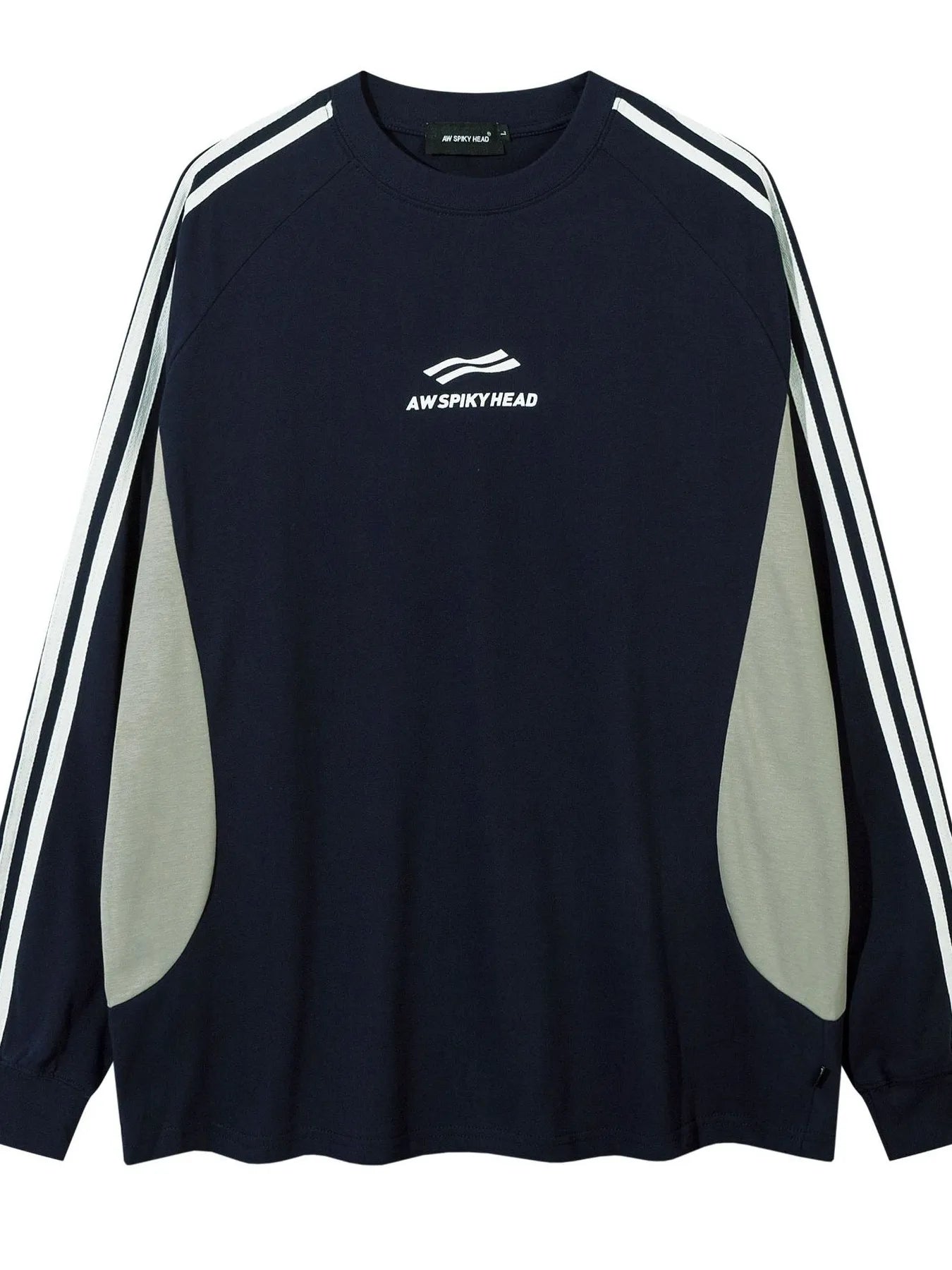 Men's Striped Long Sleeve Sweatshirt