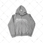Cross Letter Printing Hooded Sweater Pi-Mart