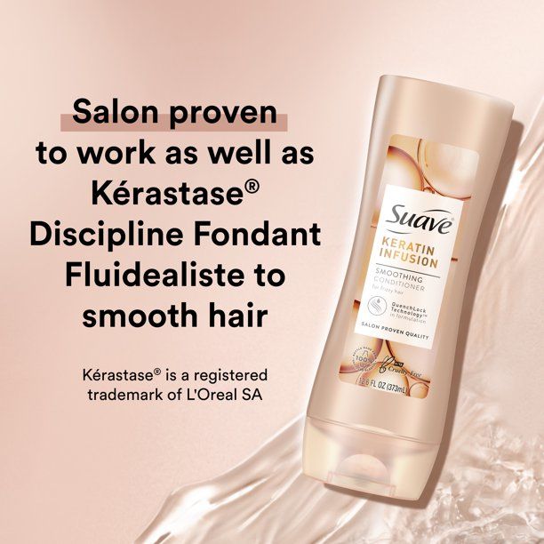 Suave Keratin Infusion Smoothing Conditioner Frizzy Hair; 12.6 fl oz EasyOptionXY LLC