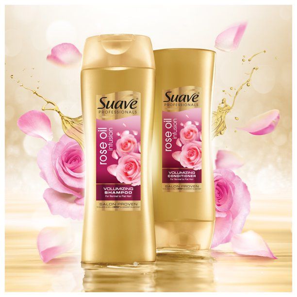 Suave Rose Oil Infusion Volumizing Conditioner; 28 fl oz EasyOptionXY LLC