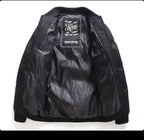 Printed Letters Slim Thickening Plus Size Cotton Coat Men