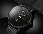 Women's Elegant Waterproof Watch With Chronometers And Braided Stainless Steel Bracelet Excellent Design Perfect Gift